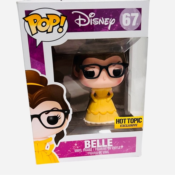 Funko Pop Disney Belle #67 New in Box Hot Topic Exclusive - Picture 1 of 6